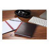 Twinwire Hardcover Notebook, Wide-legal Rule, Black Cover, 11 X 8.5, 70 Sheets