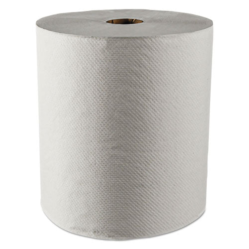 Essential 100% Recycled Fiber Hard Roll Towel, 1.5