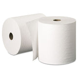 Essential Plus Hard Roll Towels, 1.5" Core, 8" X 425 Ft, White, 12 Rolls-carton