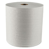 Essential Plus Hard Roll Towels, 1.5" Core, 8" X 425 Ft, White, 12 Rolls-carton