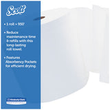 Essential High Capacity Hard Roll Towel, 1.75" Core, 8 X 950ft, White,6 Rolls-ct