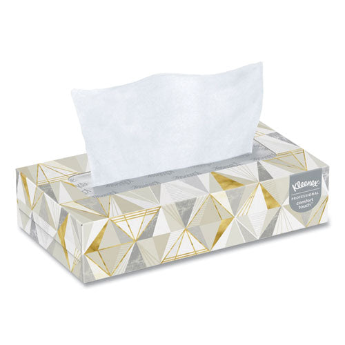 White Facial Tissue, 2-ply, 125 Sheets-box, 12 Boxes-carton