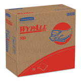 X80 Cloths With Hydroknit, 9.1 X 16.8, Red, Pop-up Box, 80-box, 5 Box-carton