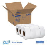 Essential Jrt Bathroom Tissue, Septic Safe, 2-ply, White, 1000 Ft, 12 Rolls-carton