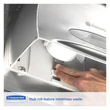 Pro Coreless Jumbo Roll Tissue Dispenser, Ez Load, 6x9.8x14.3, Stainless Steel