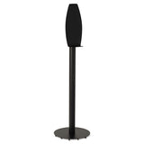 Skin Care Cassette Dispenser Floor Stand, 17.7w X 6d X 62h, Black