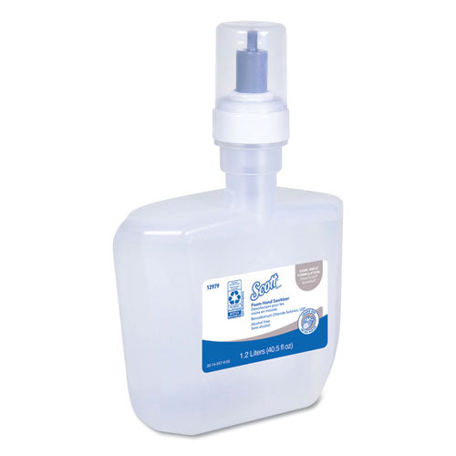 Essential Alcohol-free Foam Hand Sanitizer, 1,200 Ml, Clear, 2-carton