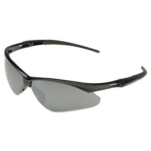 Nemesis Safety Glasses, Camo Frame, Clear Anti-fog Lens