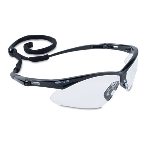 Nemesis Safety Glasses, Gun Metal Frame, Smoke Lens, 12-box