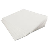 W4 Critical Task Wipers, Flat Double Bag, 12x12, White, 100-pack, 5 Packs-carton