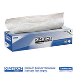 Kimwipes Delicate Task Wipers, 2-ply, 14 7-10 X 16 3-5, 90-box, 15 Boxes-carton