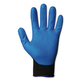 G40 Nitrile Coated Gloves, 240 Mm Length, Large-size 9, Blue, 12 Pairs