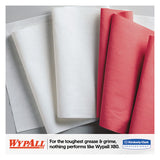 X80 Cloths With Hydroknit, Jumbo Roll, 12 1-2w X 13.4 White, 475 Roll