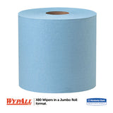 X80 Cloths With Hydroknit, Jumbo Roll, 12 1-2 X 13 2-5, Blue, 475-roll
