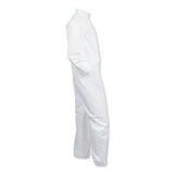 A40 Elastic-cuff And Ankles Coveralls, 3x-large, White, 25-carton