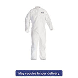 A40 Elastic-cuff, Ankle, Hood And Boot Coveralls, X-large, White, 25-carton
