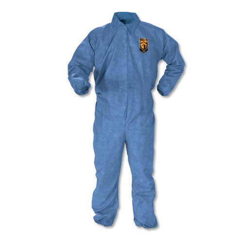 A60 Elastic-cuff, Ankle And Back Coveralls, Blue, 2x-large, 24-carton