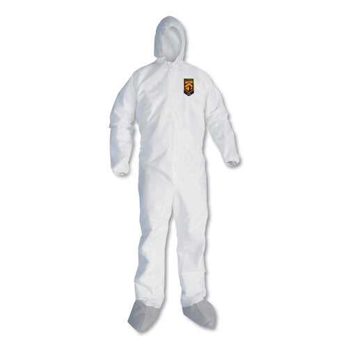 A45 Liquid And Particle Protection Surface Prep-paint Coveralls, Large, 25-ct