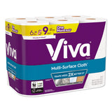 Multi-surface Cloth Choose-a-sheet Paper Towels 1-ply, 11 X 5.9, White, 83 Sheets-roll, 6 Rolls-pack, 4 Packs-carton