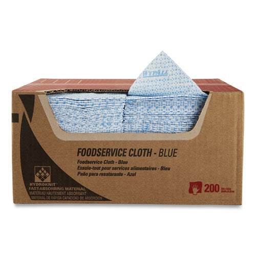 Foodservice Cloths, 12.5 X 23.5, Blue, 200-carton