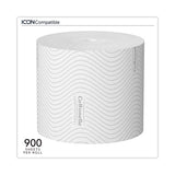 Clean Care Bathroom Tissue, 2-ply, White, 900 Sheets-roll, 36 Rolls-carton