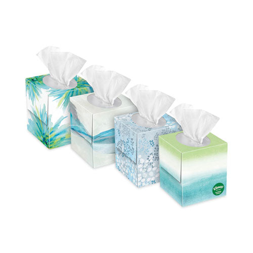 Lotion Facial Tissue, 3-ply, White, 60 Sheets-box, 27 Boxes-carton