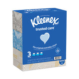 Trusted Care Facial Tissue, 2-ply, White, 160 Sheets-box, 3 Boxes-pack, 4 Packs-carton