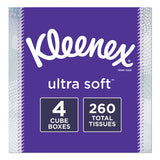 Ultra Soft Facial Tissue, 3-ply, White, 60 Sheets-box, 4 Boxes-pack, 3 Packs-carton