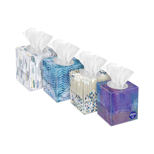 Ultra Soft Facial Tissue, 3-ply, White, 60 Sheets-box, 4 Boxes-pack, 3 Packs-carton