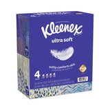 Ultra Soft Facial Tissue, 3-ply, White, 60 Sheets-box, 4 Boxes-pack, 3 Packs-carton