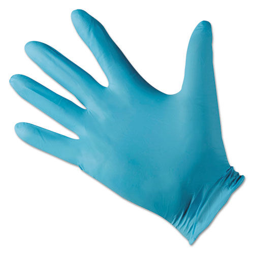 G10 Blue Nitrile Gloves, Blue, 242 Mm Length, Small-size 7, 10-carton