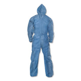 A20 Breathable Particle Protection Coveralls, X-large, Blue, 24-carton