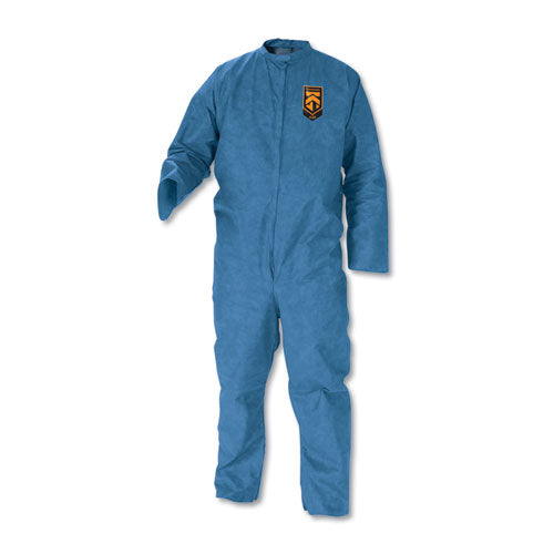 A20 Breathable Particle Protection Coveralls, Large, Blue, 24-carton