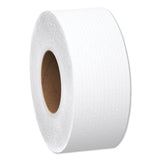Essential 100% Recycled Fiber Jrt Bathroom Tissue, Septic Safe, 2-ply, White, 1000 Ft, 12 Rolls-carton