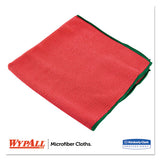 Microfiber Cloths, Reusable, 15 3-4 X 15 3-4, Red, 6-pk, 4 Pk-ct