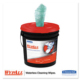 Waterless Cleaning Wipes, Cloth, 9 X 12, 75-bucket
