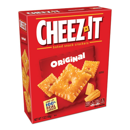 Cheez-it Crackers, Original, 1.5 Oz Pack, 45 Packs-carton