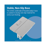 Studiocaddy With Qi Wireless Charging For Apple Devices, Usb-a; Usb-c, Silver