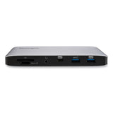 Sd2480t Thunderbolt 3 Dual 4k Docking Station, Silver-black
