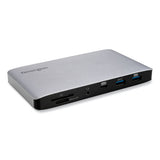 Sd2480t Thunderbolt 3 Dual 4k Docking Station, Silver-black