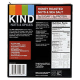 Nuts And Spices Bar, Honey Roasted Nuts-sea Salt, 1.4 Oz Bar, 12-box
