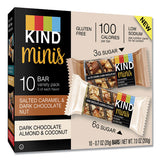 Minis, Dark Chocolate Nuts And Sea Salt-caramel Almond And Sea Salt, 0.7 Oz, 20-pack