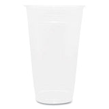 Pet Plastic Cups, 24 Oz, Clear, 600/carton