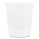 Pet Plastic Cups, 8 Oz, Clear, 1,000/carton