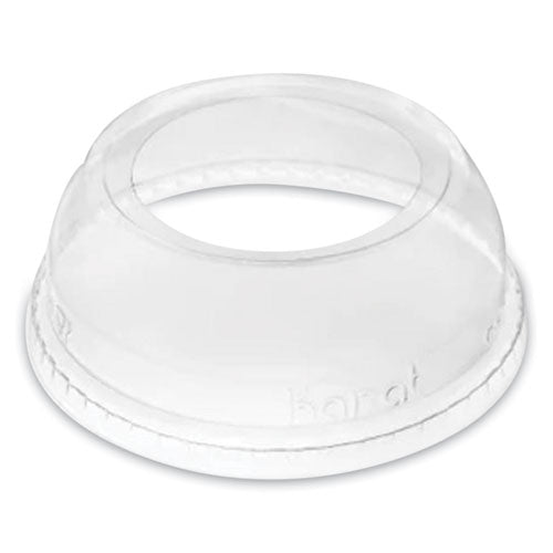 Pet Lids, Wide Opening Dome, Fits 12 Oz To 24 Oz Cold Cups, Clear, 1,000/carton