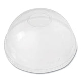 Pet Lids, Dome Lid, Fits 12 Oz To 24 Oz Cold Cups, Clear, 1,000/carton