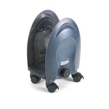 Deluxe Mobile Cpu Stand, 12w X 12d X 18h, Black