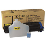 Tk512c Toner, 8000 Page-yield, Cyan