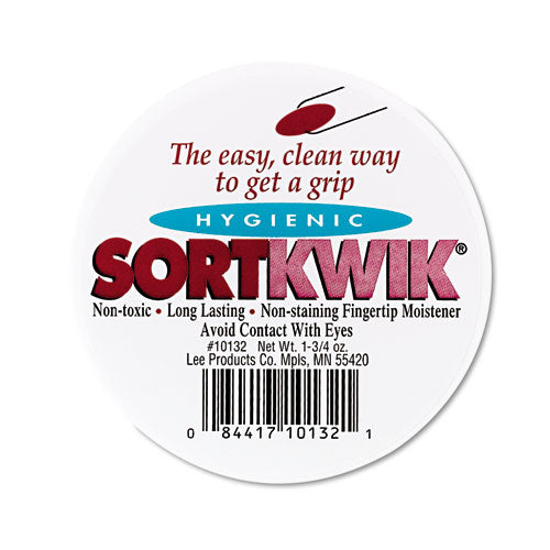 Sortkwik Fingertip Moisteners, 1 3-4 Oz, Pink, 2-pack