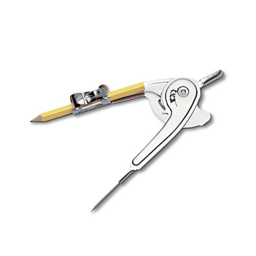 Ball Bearing Compass W- Traditional Pointed Tip, 12